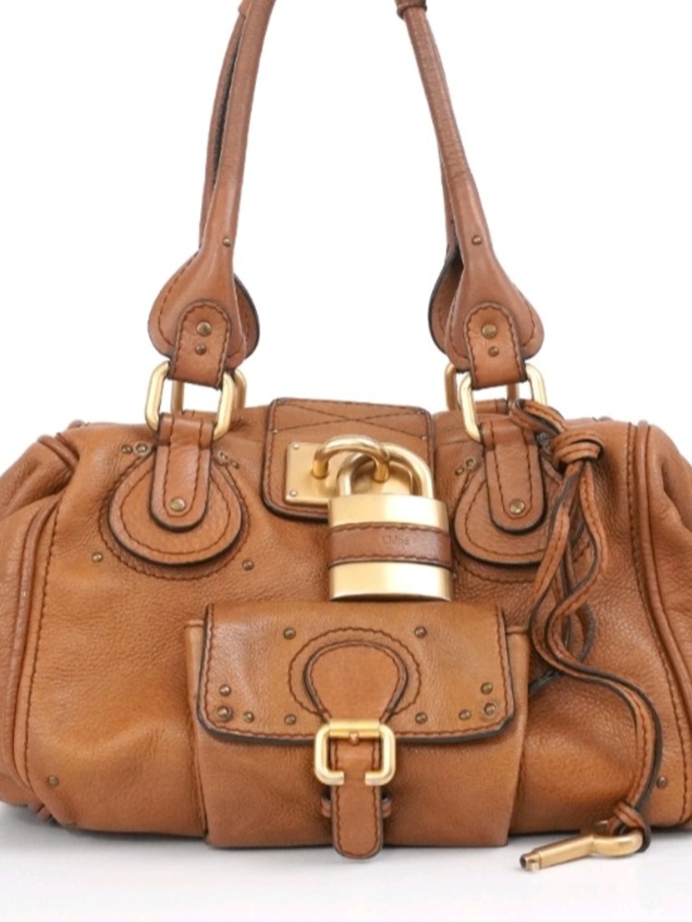 Iconic Chloe Paddington With Padlock